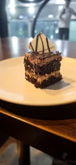 Very Delicious Chocolate Cake at Kolkata Airport Lounge
