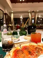 Pizza at Italian restaurant Pizza at Italian restaurant