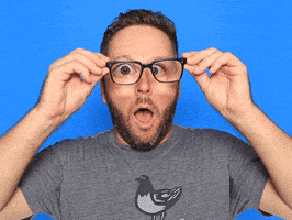Glasses Wow GIF by Originals