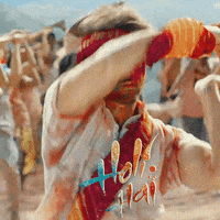 Holi Festival Bollywood GIF by Hrithik Roshan