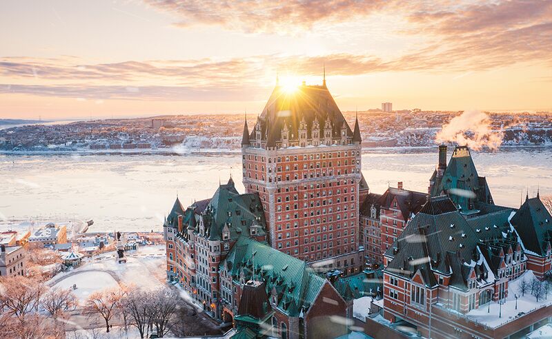 Fairmont Le Château Frontenac, Québec, Canada, Source: Official Page