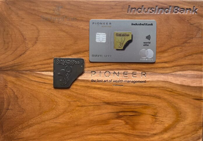 IndusInd Pioneer Heritage Metal Credit Card
